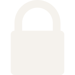 An orange padlock